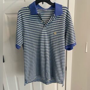 Brooks brothers blue and green polo size medium